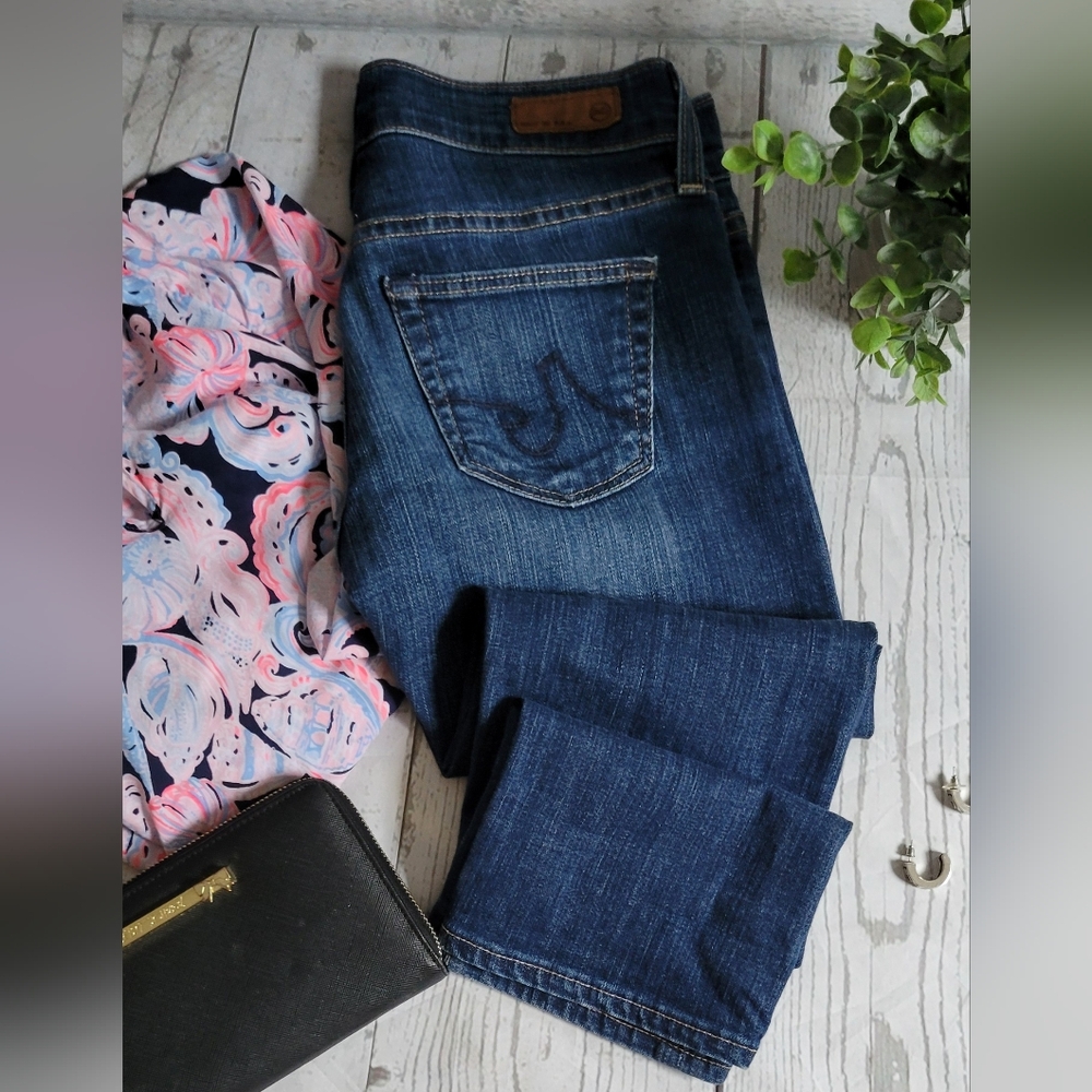 AG Adriano Goldschmied Tomboy Crop Capri Jeans